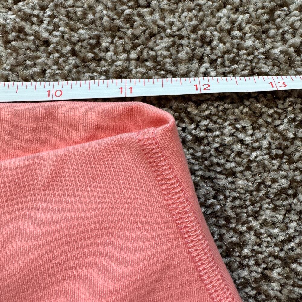ALO Yoga Leggings High Waist Coral Pink Size Small Excellent Yoga Pilates 7/8 - Picture 7 of 11